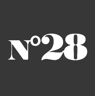 No28 Belper Logo in Grey